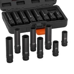 8-PIECE Spline Lug Nut Removal Tool Kit Master Key Set For Stripped Frozen .... Fixed Price $47.26.