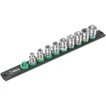 Wera 3/8" Magnetic Socket Rail B Set 9-PIECE Metric & Hand-use, Color-coded,. Fixed Price $95.12.