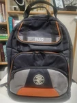 Klein Tools Tradesman Pro Backpack Electrician Hard Bottom Euc!. Fixed Price $50.00.