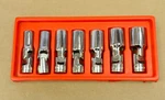 Snap-on 7PC 3/8" Drive 6-PT Sae Deep Universal Socket Set 3/4" 207FSU(56136). Fixed Price $140.00.