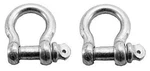 2 Piece Pack 5/16" Steel Bow Shackle Clevis Screw Pins Anchor Hook Point. Fixed Price $18.39.