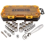 Stanley Consumer Tools DWMT73804 34 Piece Drive Socket Set- 0.25 & 0.38 In.. Fixed Price $71.46.