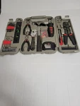 Kronus 55PC Home Repair Tool Set W/ Hard Case Sae/metric Chrome 6402910. Fixed Price $33.75.