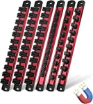 Workpro 6-PIECE Magnetic Socket Organizer And Screwdriver Set. Fixed Price $61.99.