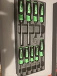 New Snap-on Torx T8 Thru T45 Screwdriver Set Green Instinct Soft Grip SGDTX90BG. Fixed Price $190.00.