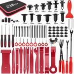 238PCS Car Trim Removal Set Hand Pry Bar Panel Door Interior Clip Kit. Fixed Price $18.04.