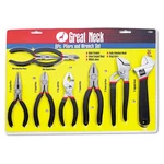 Great Neck 87900 8-PIECE Steel Pliers And Wrench Tool Set New. Fixed Price $36.49.