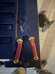 Milwaukee Wire Stripper Hand Tool Red/yellow Grips Mpn 48-22-6107. Fixed Price $15.00.