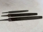 Nicholson Flat And Rounded File Double Cut Aluminum Type Set Of 3. Fixed Price $20.00.