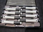 Aven 13.715 8PIECES Screwdriver Set Precision Chromium Vanadium Steel Slotted. Fixed Price $10.00.