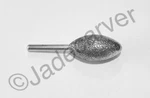 Diamond Small Oval Burr; 80, 120, 220, 400 Or 600 Grit. Fixed Price $21.90.