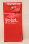 Nicholson Round Handle Needle File Set 37035 Xp 4" Cut Assorted 12 Pc. F3B6. Fixed Price $76.00.