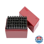 Vector Tools 36 Pc 3/8 Steel Metal Punch Letter Number Stamping Kit Set. Fixed Price $63.05.