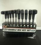 Performance Tool Metric T-handle Hex Key Set, 10-PIECE (C3). Fixed Price $17.48.