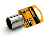 DEWALT-DWMT74186OSP Socket 3/8 Drive 12PT 21MM By Stanley TOOLS(6). Fixed Price $11.43.