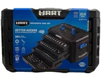 Hart 215 Piece Mechanics Tool Set Multiple Drive Chrome Finish With Locking Case. Fixed Price $115.00.