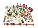 Sandtray Play Therapy Basic Starter Kit - 100+ Pieces. Fixed Price $82.03.