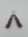 Husky Years 25TH Edition Multi Tool Camping Brass Wood Pocket Knife Pliers. Fixed Price $25.99.