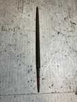 Early Simonds 6" Double-cut Triangular Slim Taper File 73-540500. Fixed Price $12.74.