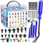 1270 Pcs Car Retainer Clips Kit Bumper Repair With 32 Universal Sizes. Fixed Price $42.37.