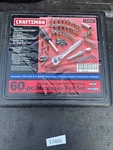 Sears Craftsman Usa Nos 60PC Mechanics Tool Socket Set 33560 3/8 Drive Rare. Fixed Price $229.00.
