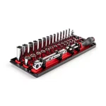 1/4 In. Drive 6-POINT Socket And Ratchet Set With Rails (4 MM-15 Mm) (35-PIECE). Fixed Price $117.60.
