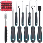 Glarks 10 In Heavy Duty And Pick Set, 9PCS Precision Scraper, Hook.... Fixed Price $34.99.