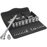 Wera 05004051001 8100 Sb 11 Zyklop Metal Ratchet Set W/ Switch Lever, 3/8", 29PC. Fixed Price $143.38.