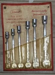6 Pc. Truecraft Flex Head Swivel Socket Combination Sae Wrenches Set 3/8" -3/4. Fixed Price $75.00.
