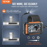 Vevor Endoscope Camera With Lights Dual Lens Borescope 16.4FT Cable 4.3" Screen. Fixed Price $48.36.