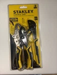 Stanley 3 Piece Pliers Set Control Grip. Fixed Price $27.99.