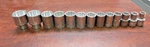 Wright Tool 13 Pc 1/2" Drive 12 Point Sae Socket Set 3/8-1-3/16" New!!!. Fixed Price $139.99.