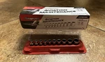 American Airlines Snap-on 10PC Socket Set 1/4 Drive Sae 12PT Shallow 110TMDYAMR. Fixed Price $199.95.