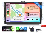 Eonon VWX7A 9" Android 14 Radio Stereo Gps Carplay For Golf 5 6 Jetta Eos. Fixed Price $196.51.