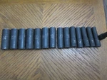 Matco Tools 15-PC. 1/2" Drive Metric Deep Impact Socket Set 6-PT.. Fixed Price $189.99.