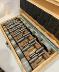 Carb-tech High Carbon Steel 16-PIECE Forstner Bit Set Code No. YB16 W. Wood Case. Fixed Price $44.62.