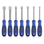 7PIECE Sae Nut Driver Set 3/16 1/4 5/16 11/32 3/8 7/16 1/2 Inch Hex. Fixed Price $28.59.