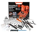 Great Neck MS125 125-PIECE Marine Tool Set Versatile Boat Kit Water. Fixed Price $130.93.