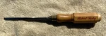 Vtg Robert Sorby Octagonal Boxwood Handle 6MM-1/4" Bench Chisel: England. Fixed Price $24.95.