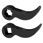 Gfdoso Pcs Pry Wrench Adaptor Head Style Crowbar 2-PACK, Black. Fixed Price $11.53.