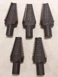 Lot Of Klein Tools Usa 59002 Step Drill Bit #2 1/2" 1" - Hole Sizes. Fixed Price $69.99.