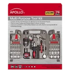 Apollo Precision Tools 79 Piece Multi Purpose Kit Model DT9411 A-x. Fixed Price $29.99.