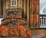 Orange Sheet Set!! Twin Size Bedding 3 Pc Camouflage Pillowcase. Fixed Price $20.49.