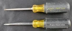 Klein Tools Scratch Awl 650 Pratt-read Flathead Screwdriver 77804 Lot Of 2. Fixed Price $12.95.