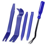 Gooacc 5PCS Auto Trim Removal Tool Kit No-scratch Pry For Car Door Clip. Fixed Price $14.77.