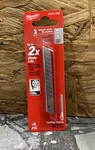 Milwaukee 48-22-1309 Snap-off Utility Blade Pk 9MM Series Micro Carbide. Fixed Price $9.99.