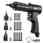 Pneumatic Rivet Nut Gun 8-32,10-24,1/4-20 With Replacement Mandrels, Rpm 1500.... Fixed Price $220.49.