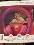 Kid's Headphones Buddyphones Explore Pink Jack Safe Audio W/travel Bag. Fixed Price $18.00.