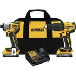 Dewalt 20V Max* Brushless 2- Kit W/powerstack Batteries (DCK276E2). Fixed Price $427.45.
