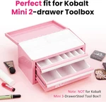 6 Pcs Organizer Tray Divider Set Kobalt 2-DRAWER Mini Desk. Fixed Price $23.75.